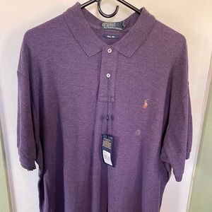 Polo by Ralph Lauren short sleeved purple polo.
